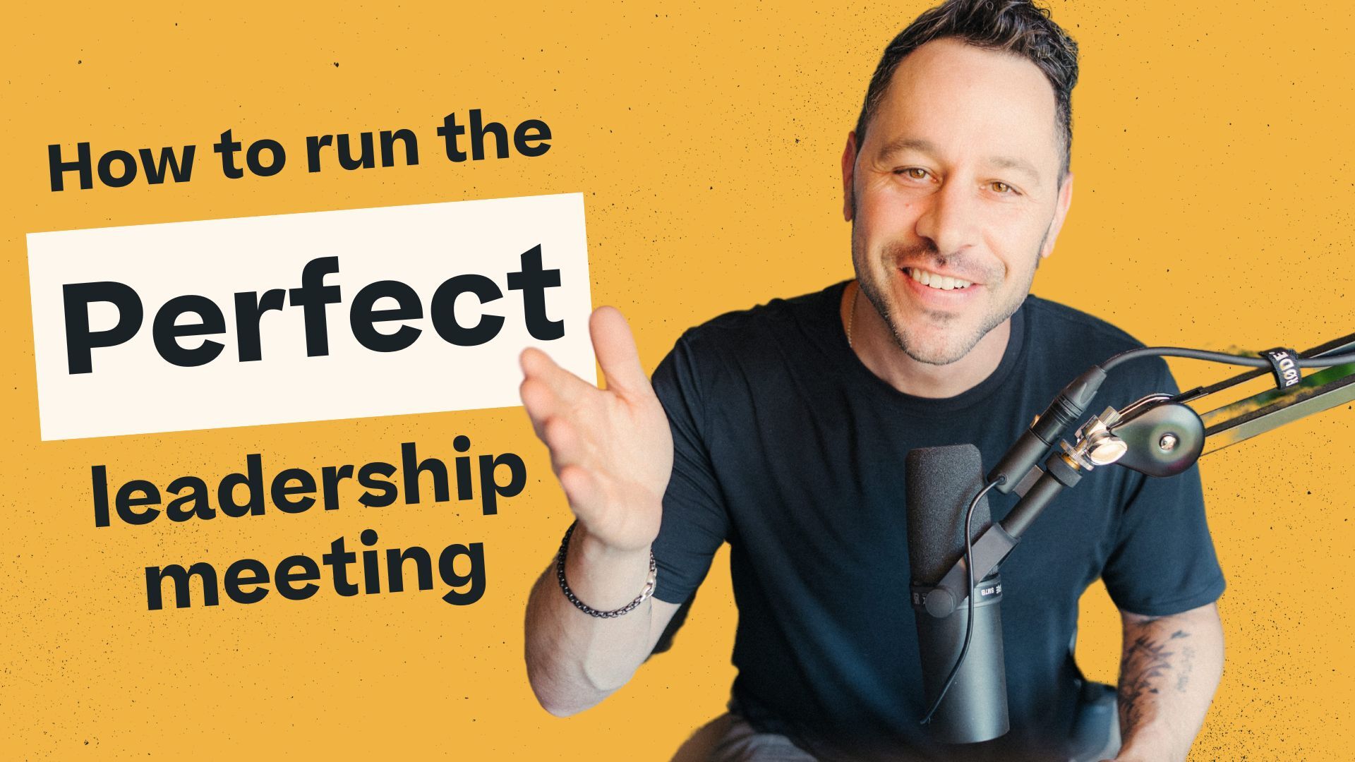 Leadership team meetings